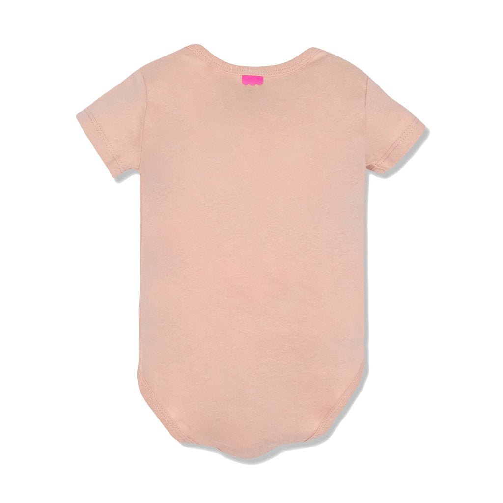 Cherry Baby Bodysuit Chalk Pink - 3-6 Months