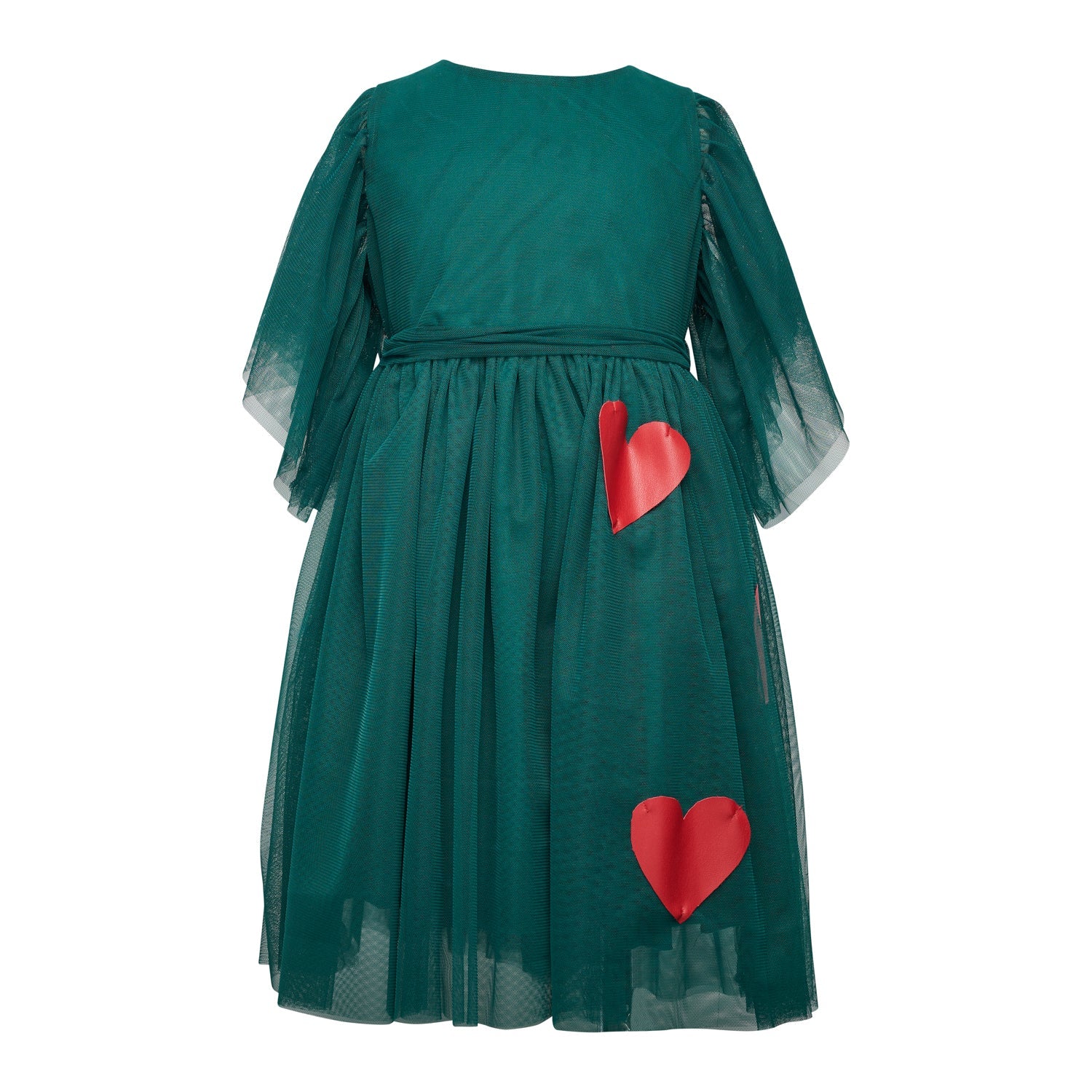 XMas Carol Fairy Tulle Dress - Green - 6 Months