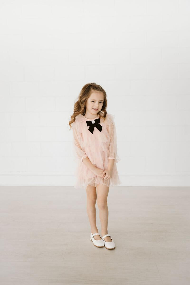 Six Layered Dress - Pink - 5 years