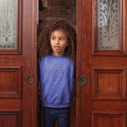 Raindrops Kid Leggings - Navy - 8 Years