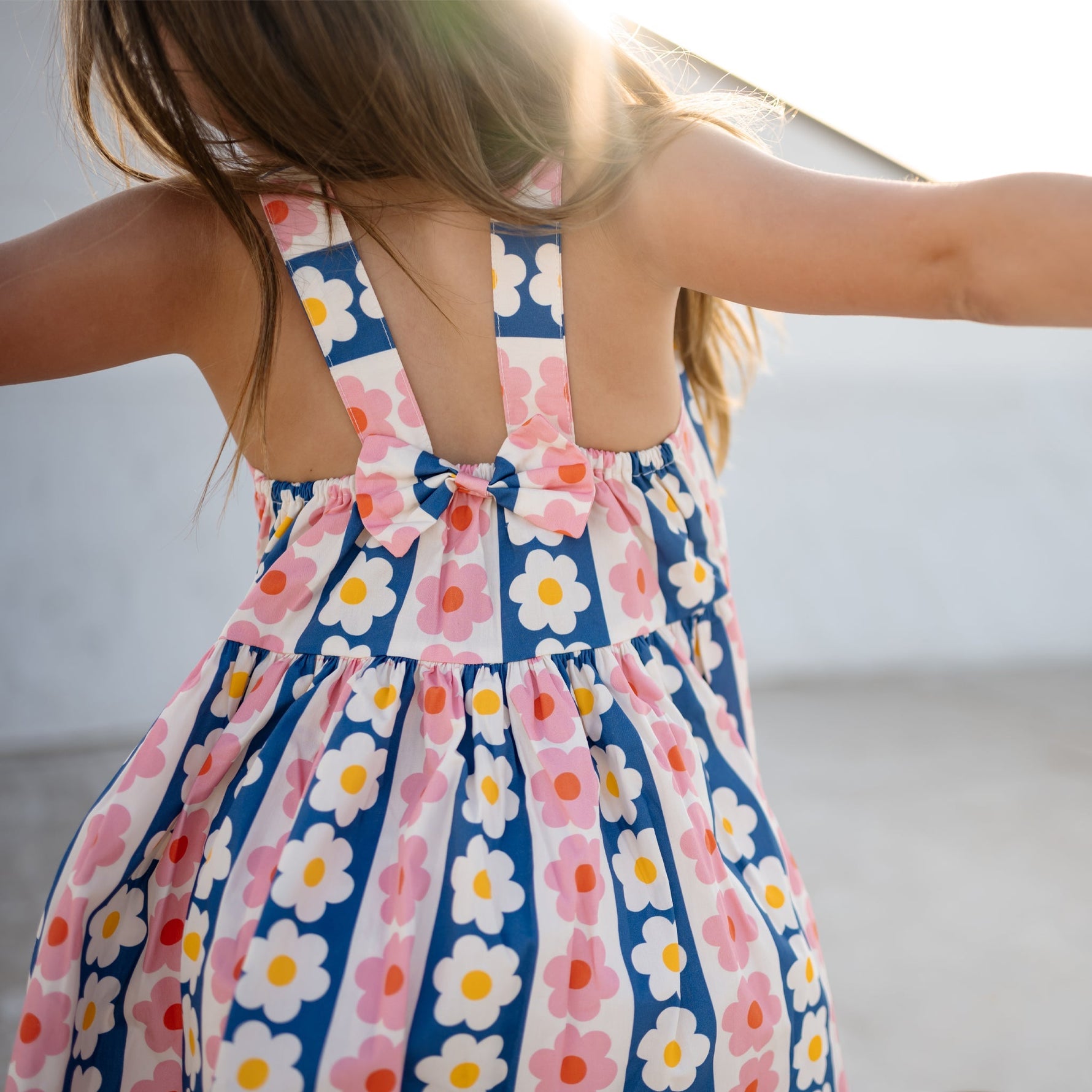 Karina Ribbon Dress - Pink - 6 Months