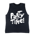 Party Time Tank - Black - 2 Years