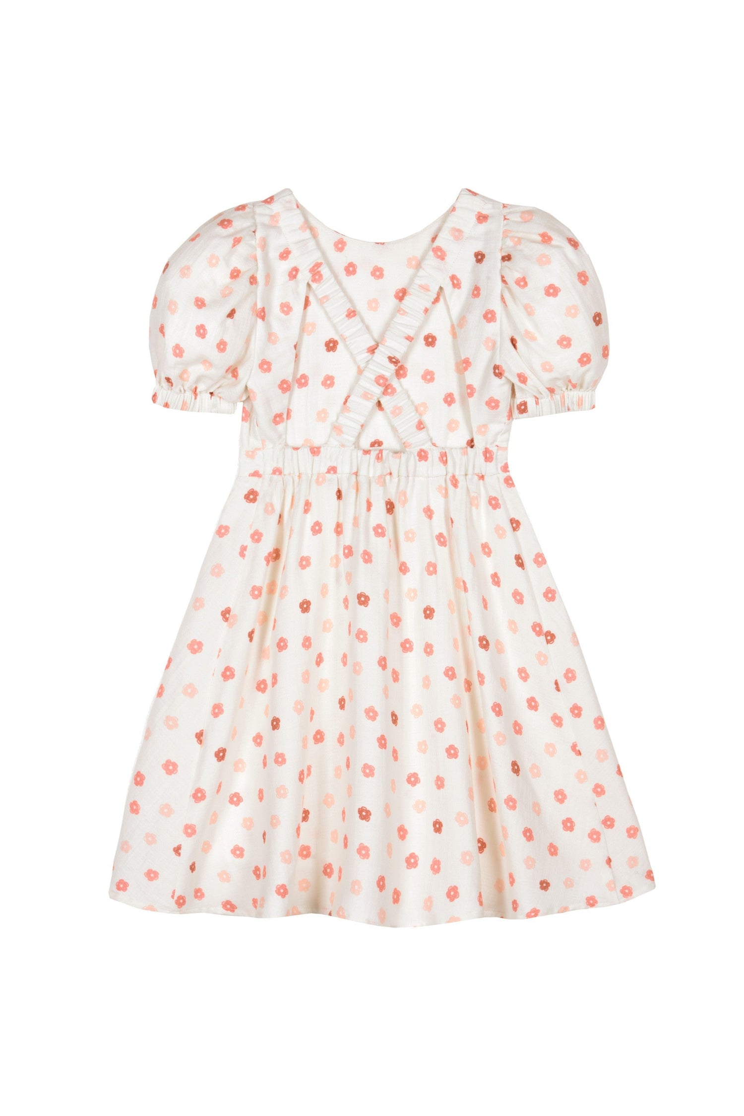 Marjorie Flower Muslin Dress - 3 Years