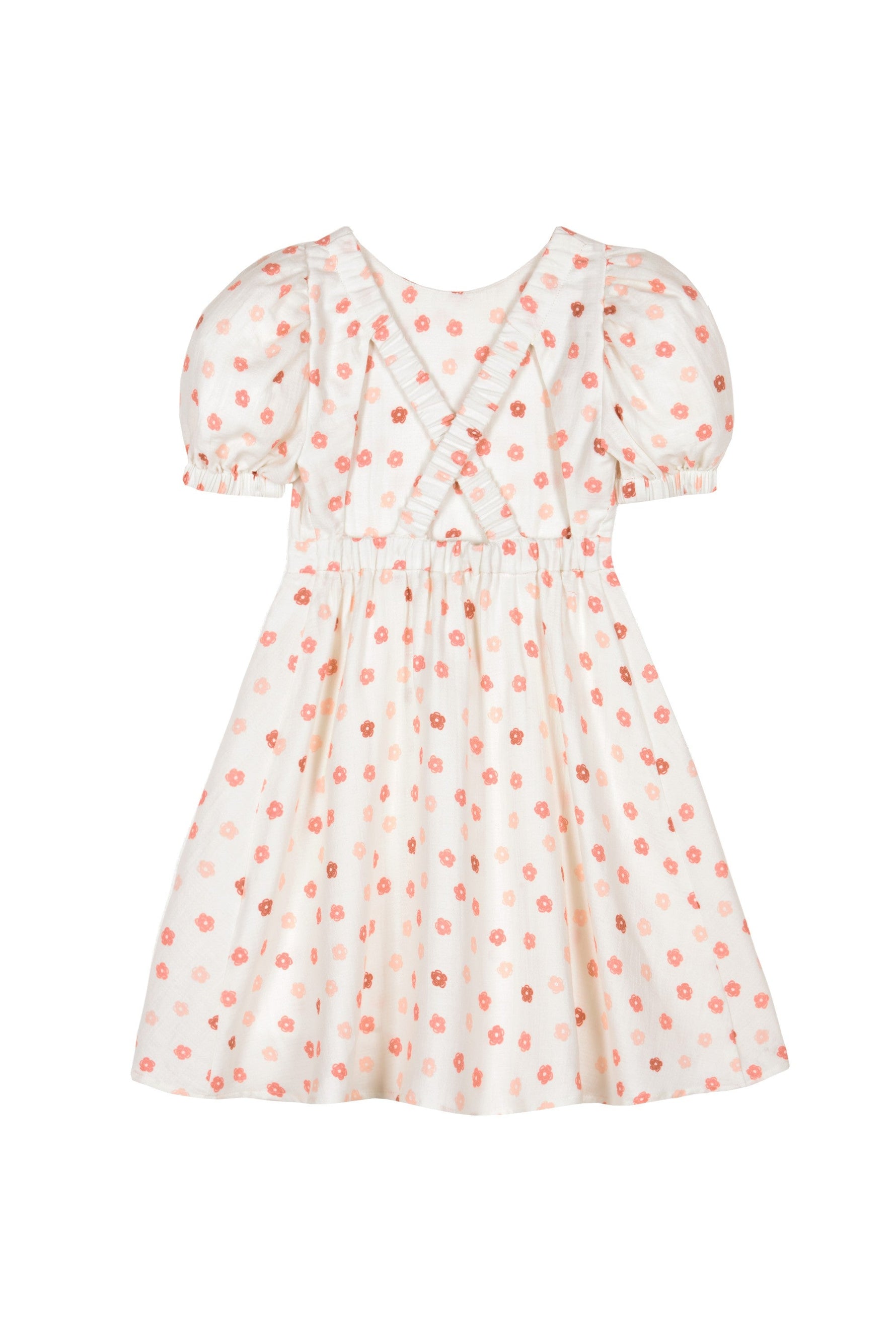 Marjorie Flower Muslin Dress - 3 Years