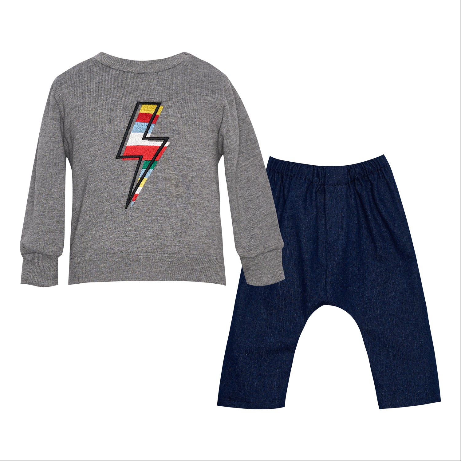 Thunderlight Set Baby - Melange - 30 Months