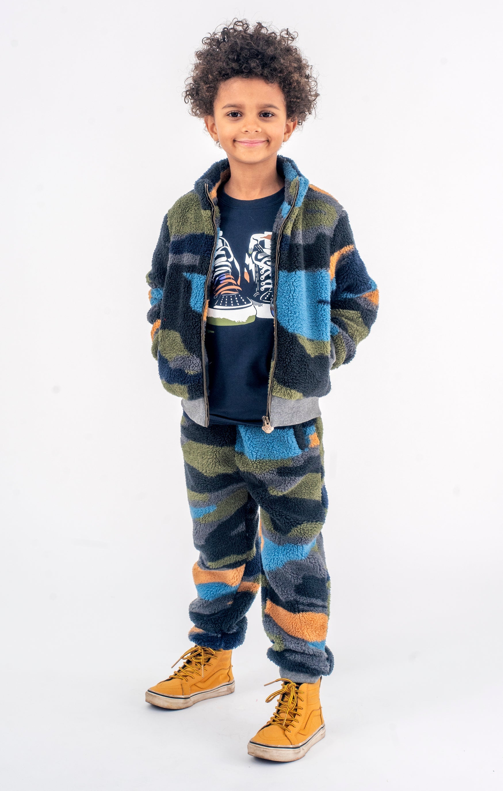 Highland Sweatpants - Earth Tones - 3 Years