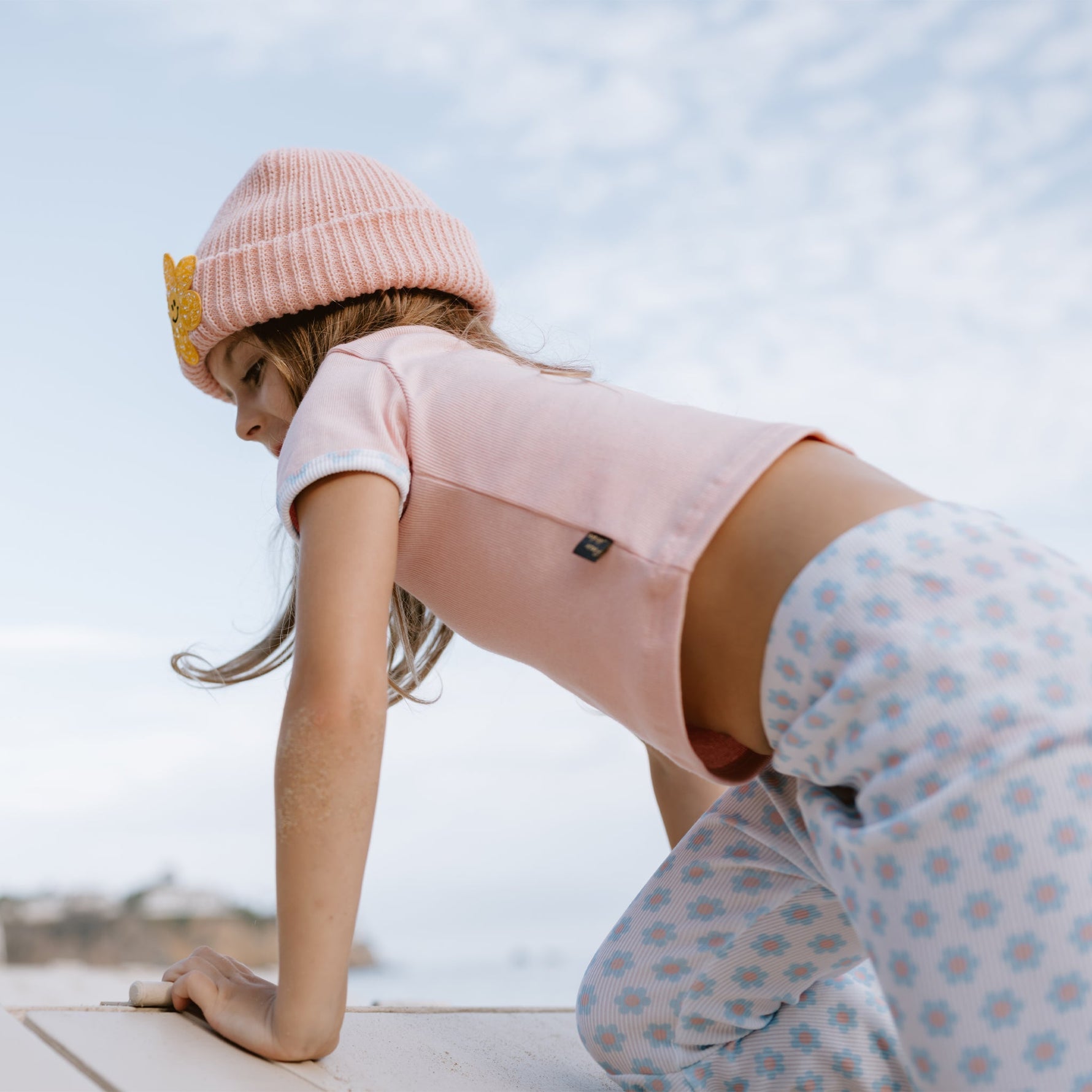 Crop T-shirt - Pink - 3 Years