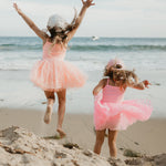 Emily Patch Tutu - Orange - 12 Months