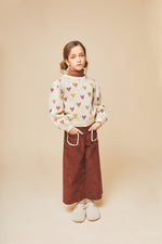 Bianca Pocket Pant Corduroy Cotton - Chesnut - 2 Years