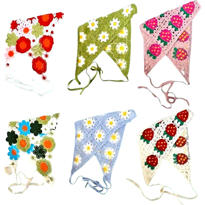 Crochet Headband Scarf