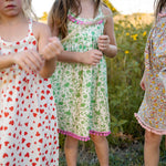 Sole Print Dress - Green - 2 Years