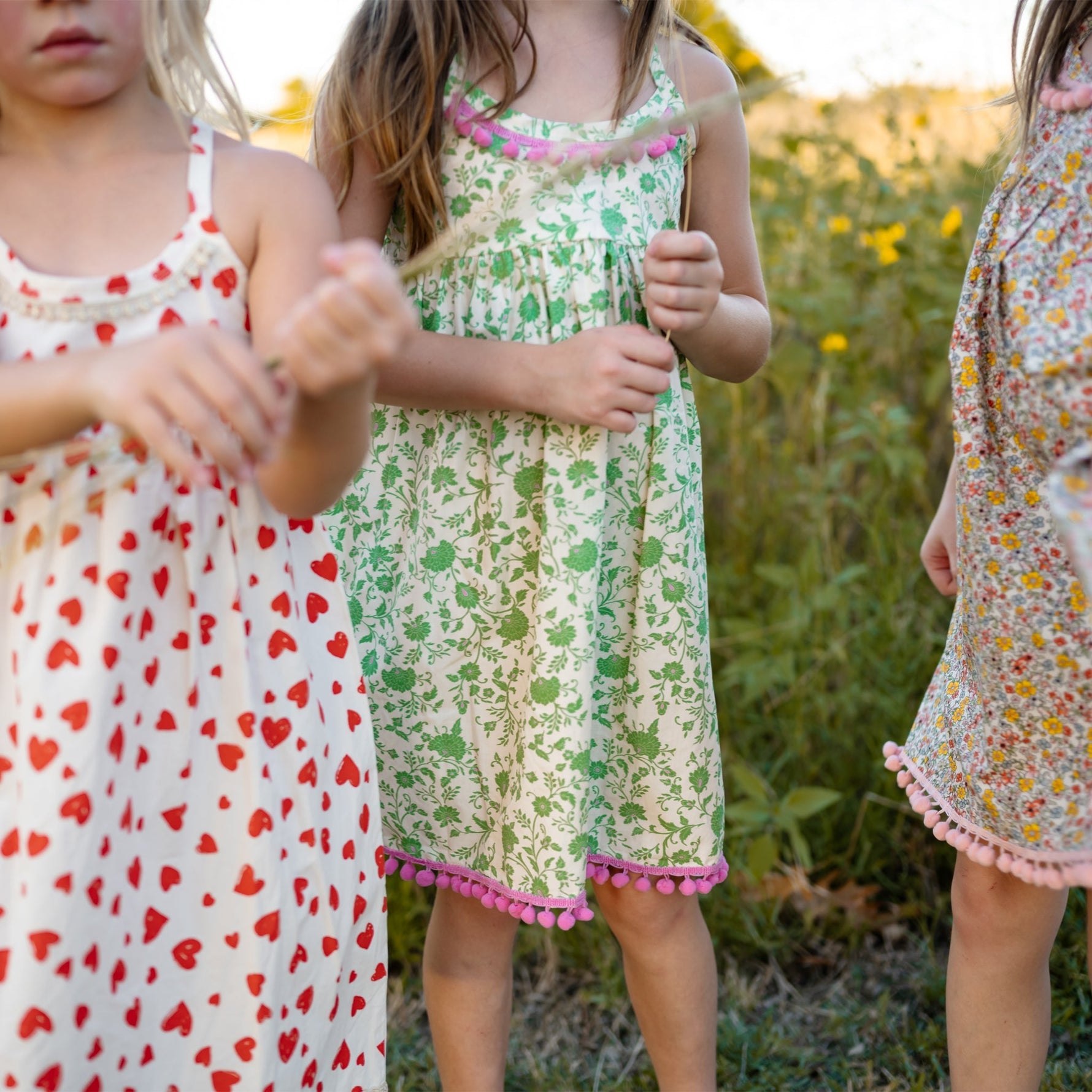 Sole Print Dress - Green - 2 Years