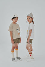 Organic Shorts - Khaki - 6 Months