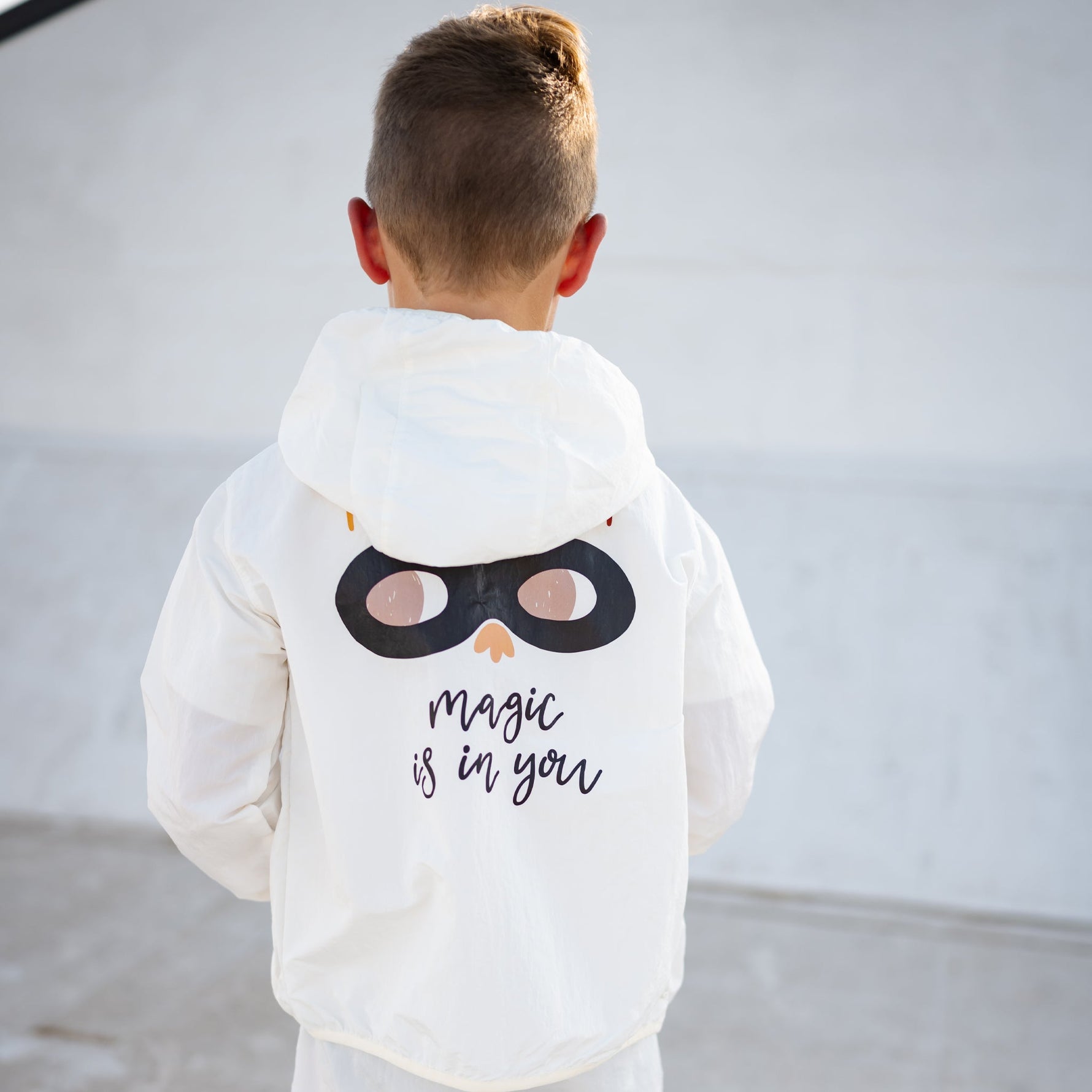 PH Windbreaker - White - 18 Months