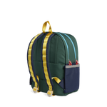 Kane Kids Double Pocket - Green & Navy