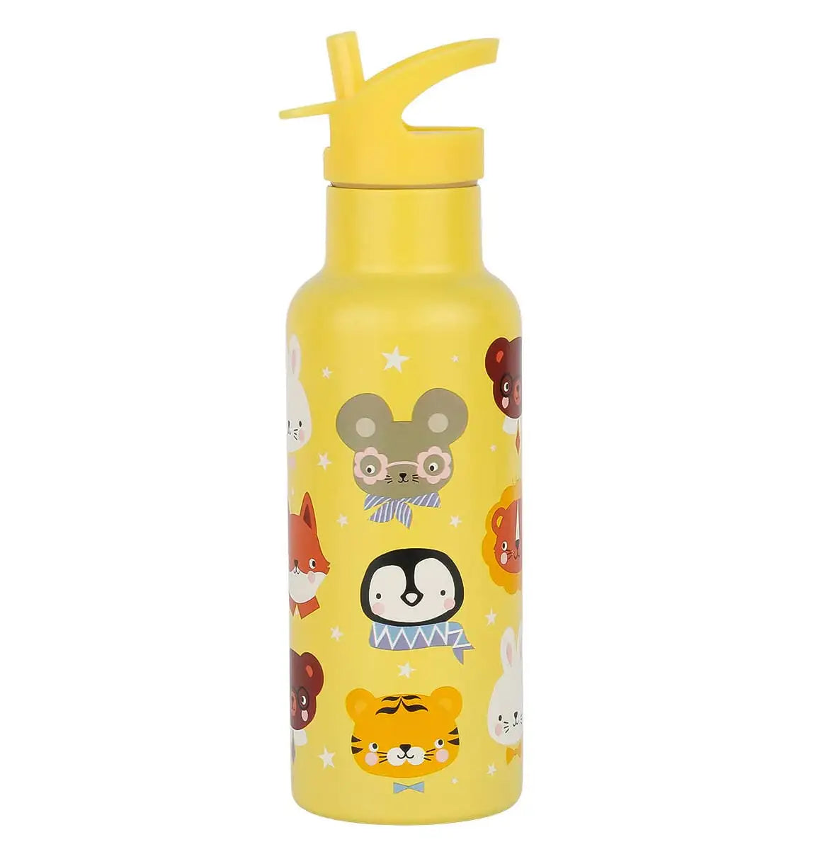 XL Stainless Steel Drink Bottle : Animal Friends
