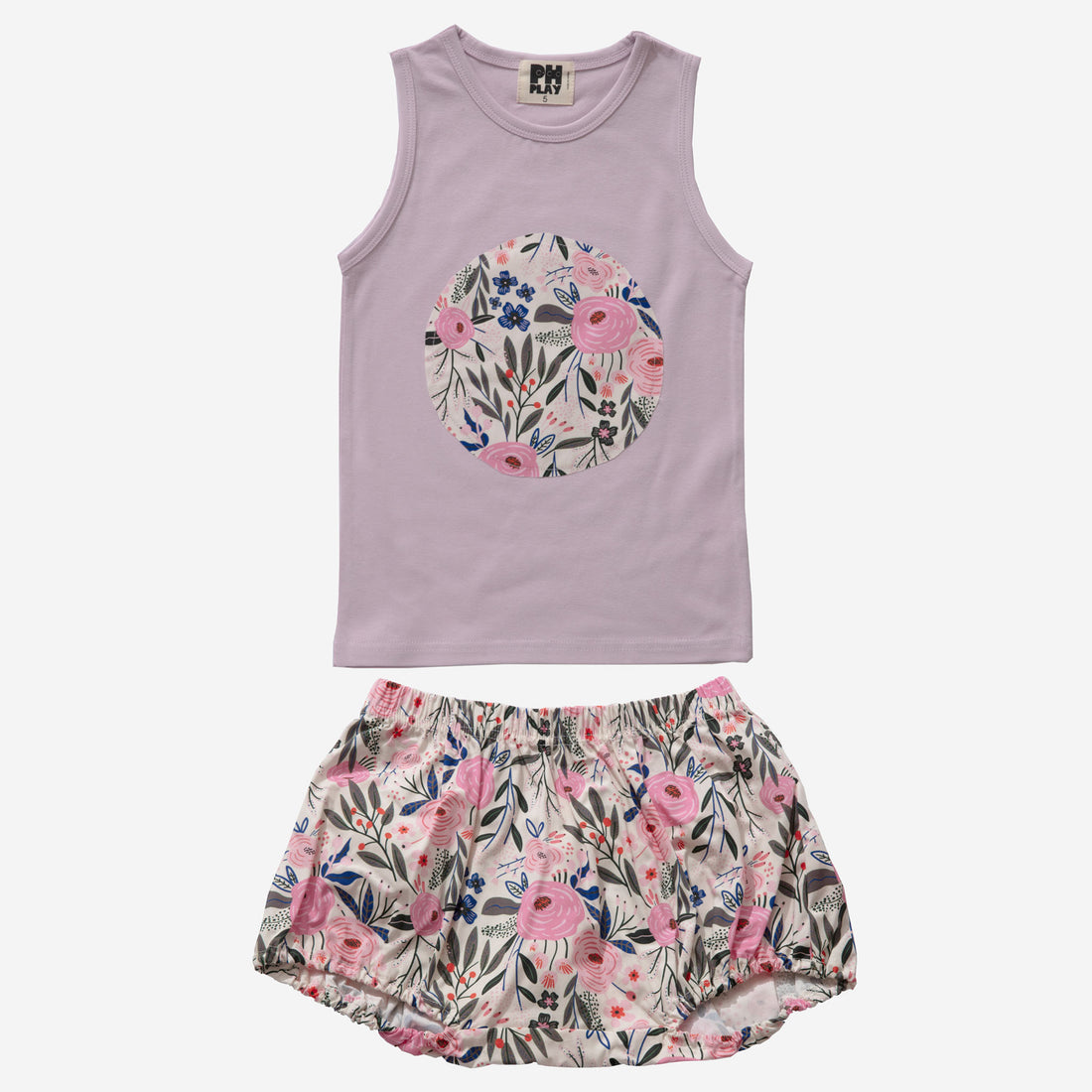 Print Coco Set - Blueberry - 18 Months