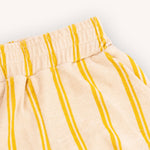 Stripes Yellow Shorts - 13-14 Years