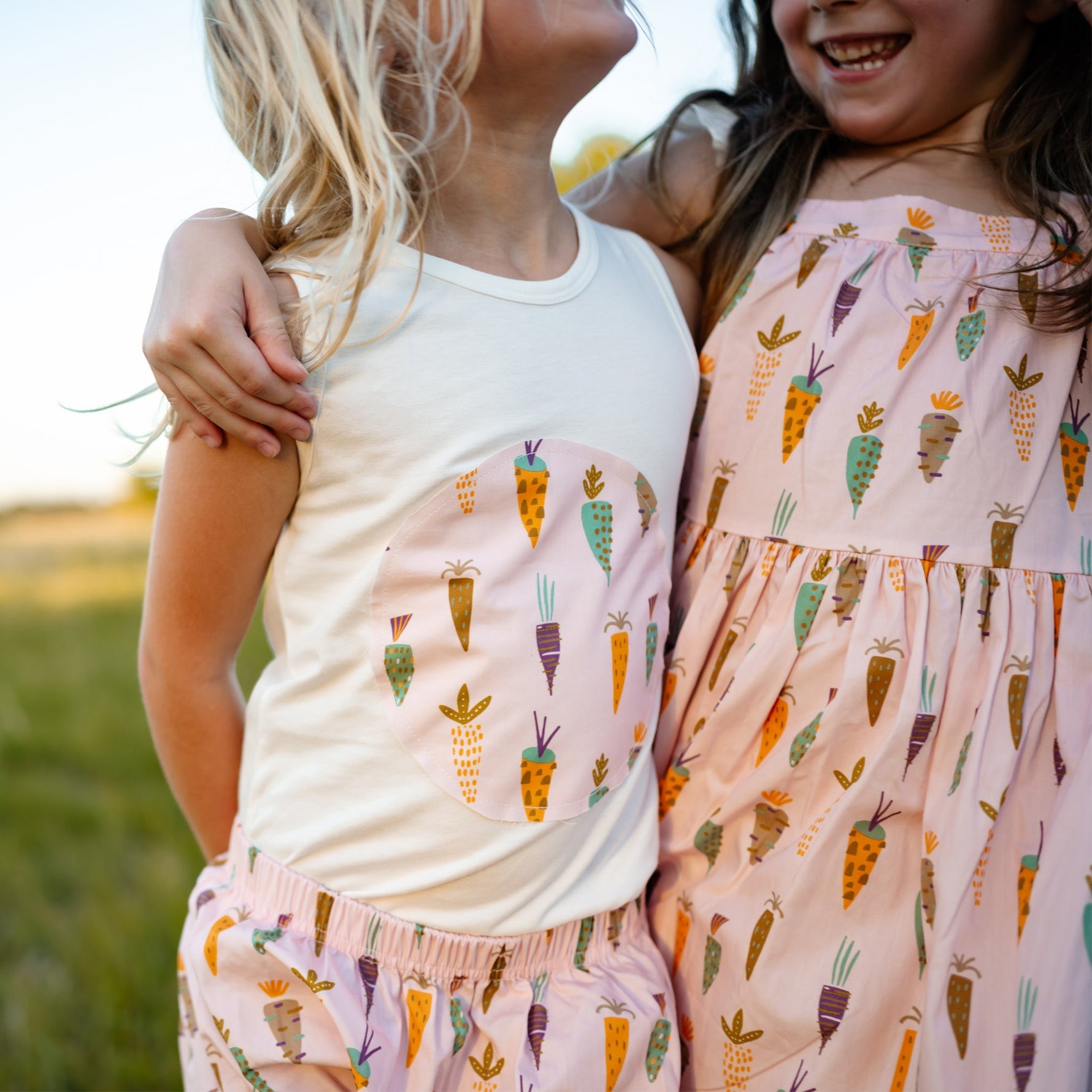 Print Coco Set - Pink Carrot - 5 Years