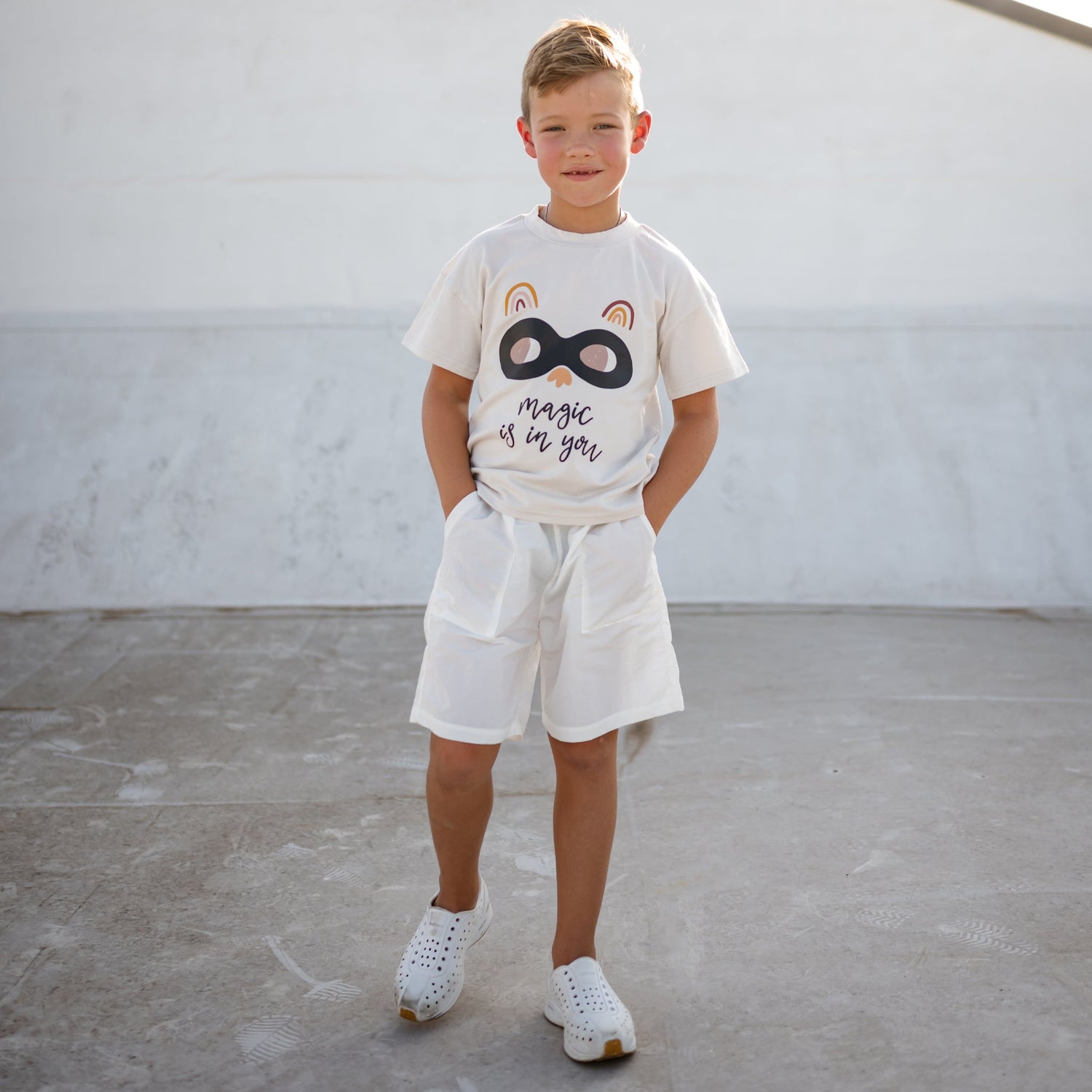 PH W Shorts - White - 12 Months