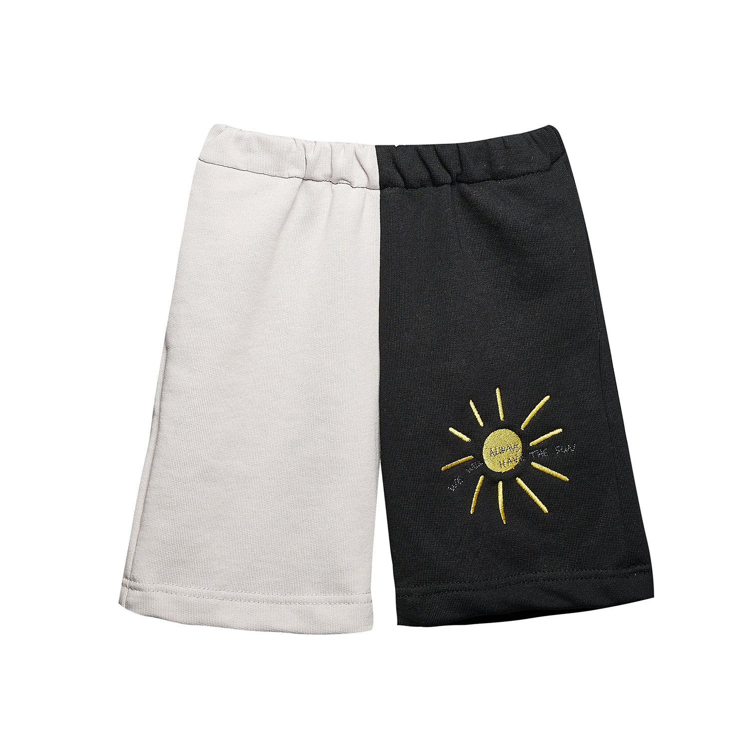 Under The Sun Embroidery Bicolor Shorts - 1 Year