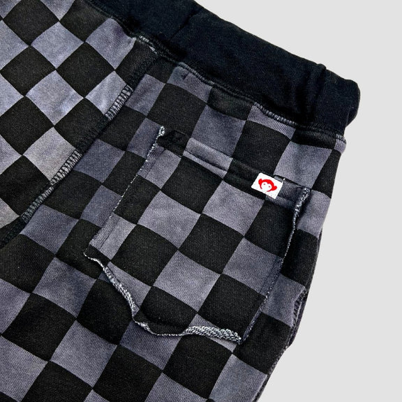 Camp Shorts - Black Check - 2 years