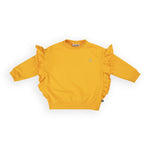 Ruffled Sweater - Yellow - 11-12 Years