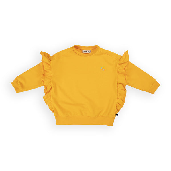 Ruffled Sweater - Yellow - 11-12 Years
