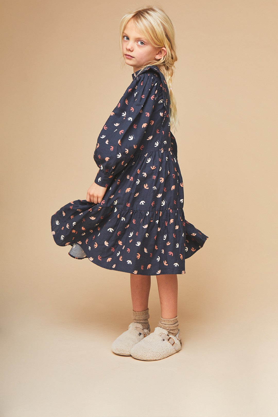 Martine Muslin Dress - Blue - 10 Years