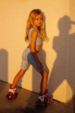 Biker Shorts - Turquoise - 2 Years