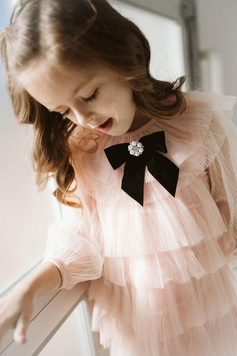 Six Layered Dress - Pink - 5 years
