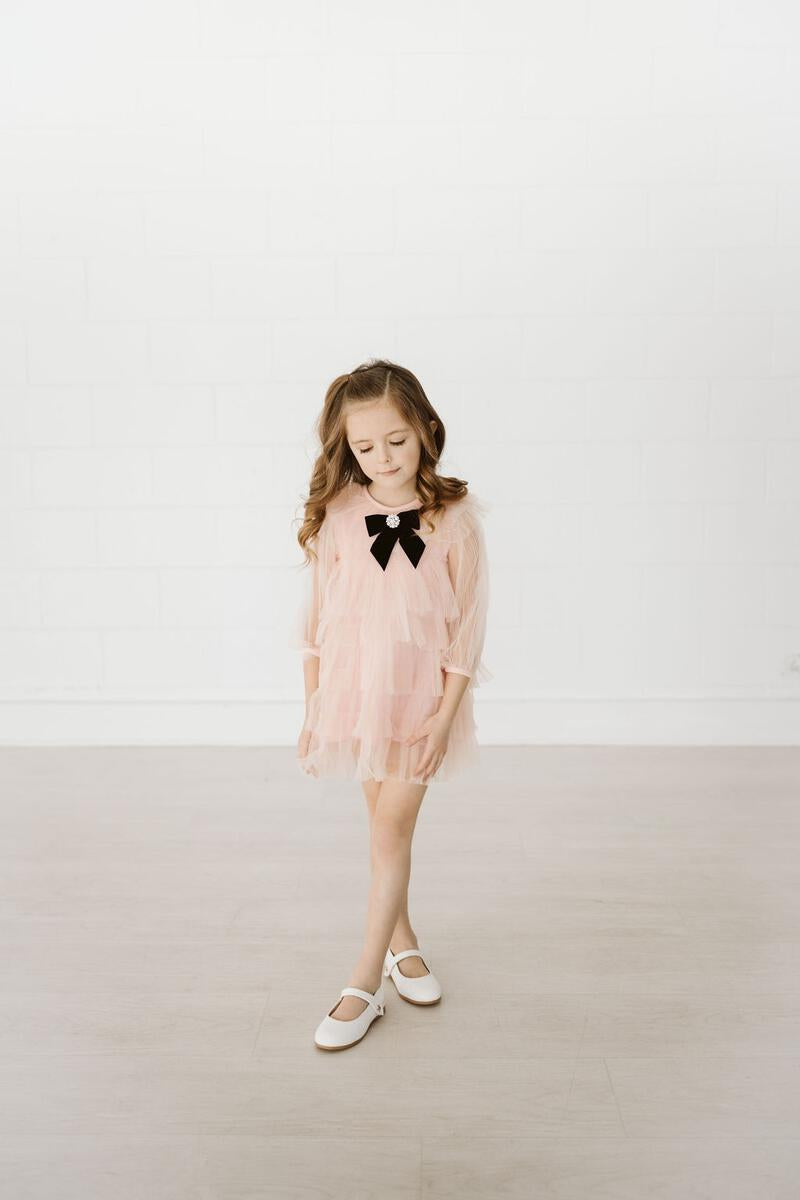 Six Layered Dress - Pink - 5 years