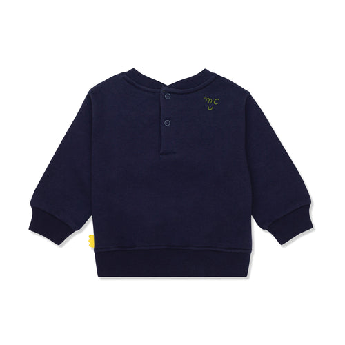 Rainbow Baby Sweatshirt - Navy - 3-6 Months