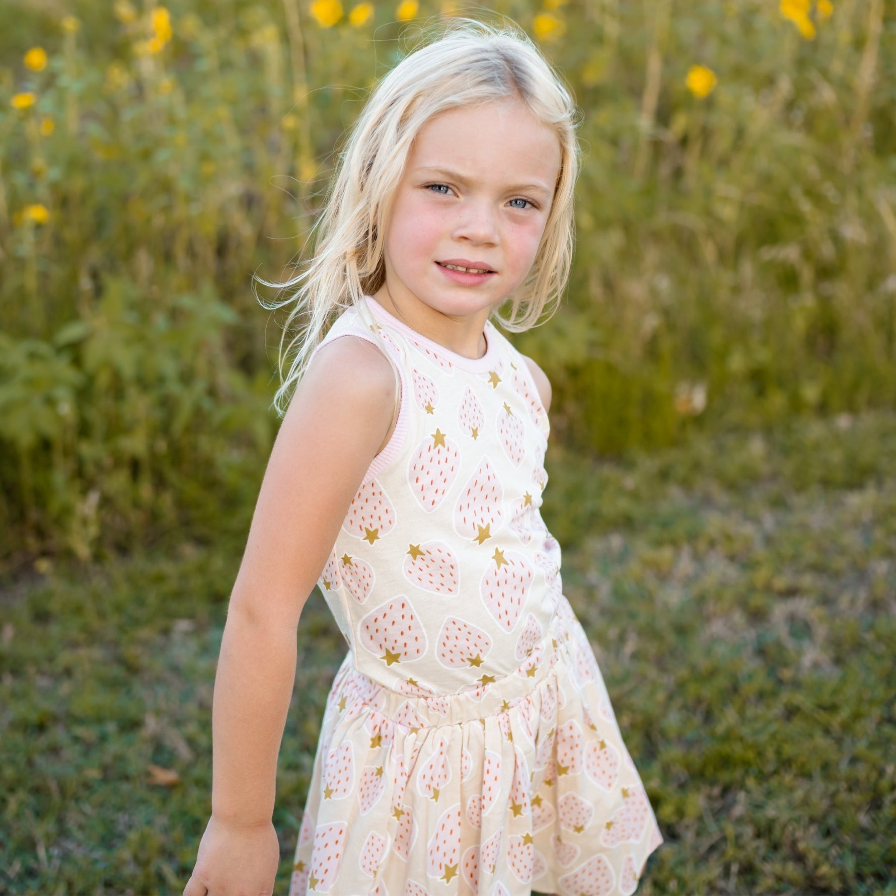 Zoey Skirt - Strawberry - 12 Months