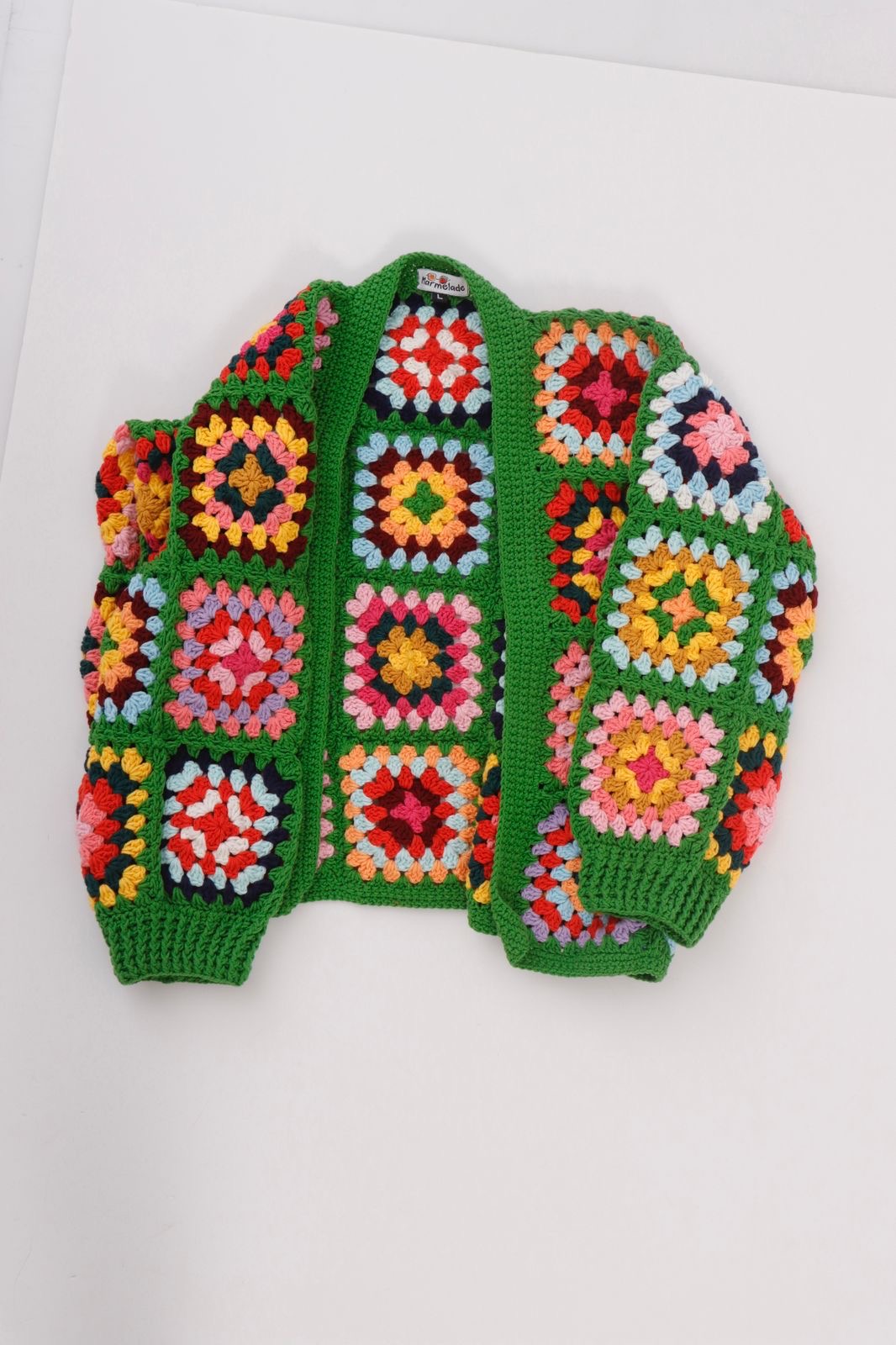 Crochet Jacket - Green