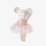Linen Meadow Mouse Toy Boxed - Pink