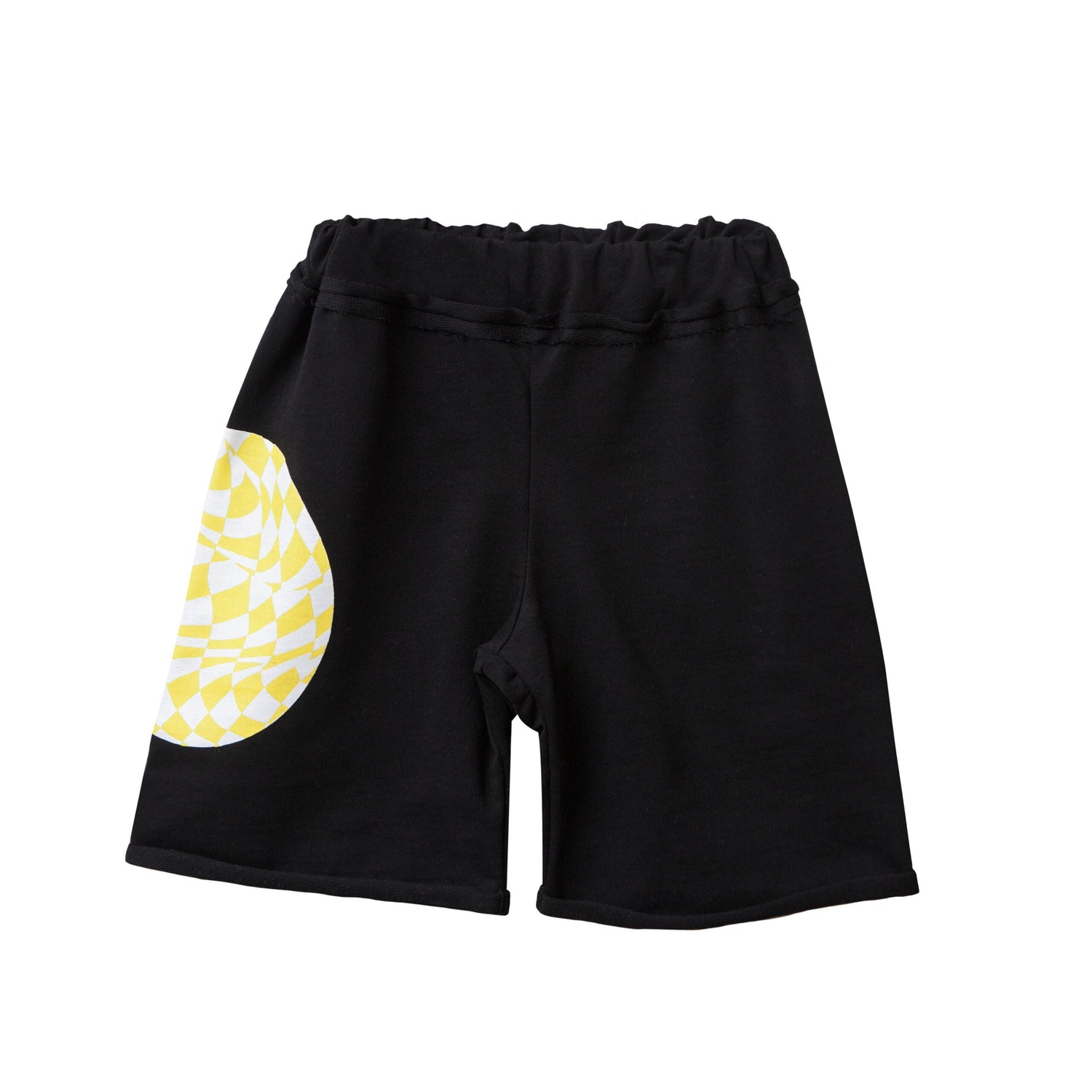 Arlequin Chess Print Short - Black - 2 Years