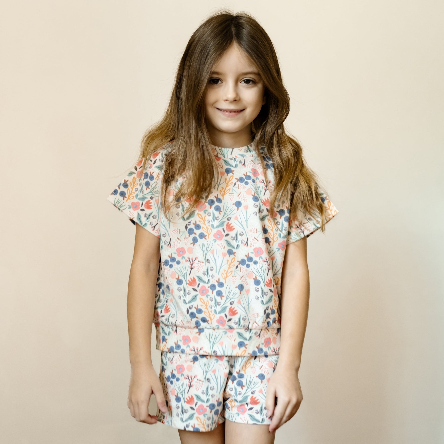 Print M2m Set - Blueberry - 2 Years