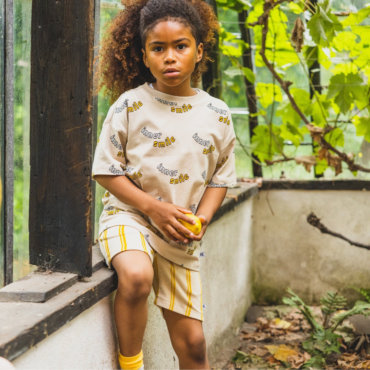 Inner Smile T-shirt Oversized - 1-2 Years