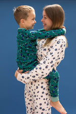 Jade Animal Pyjama Set Green - 6-12 Months
