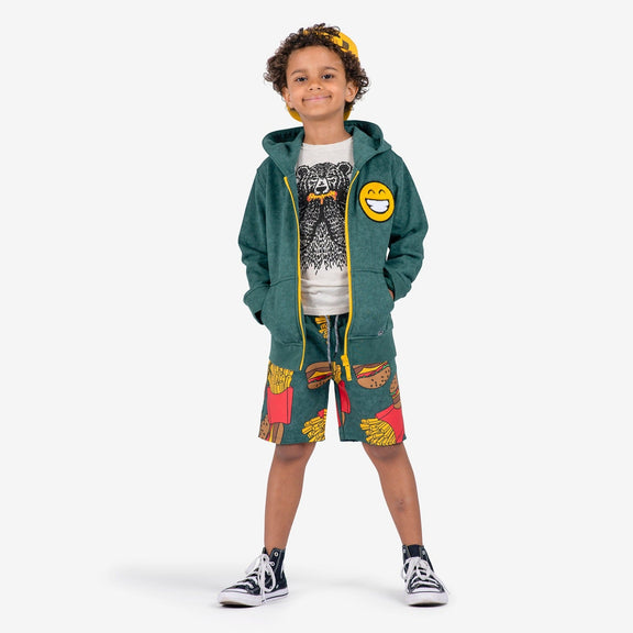 Strivers Hoodie Dark green - 8 Years