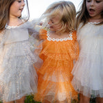 Harper Layered Dress - Gray - 6 Months