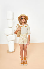 Alice Dots Denim Short - 2 Years