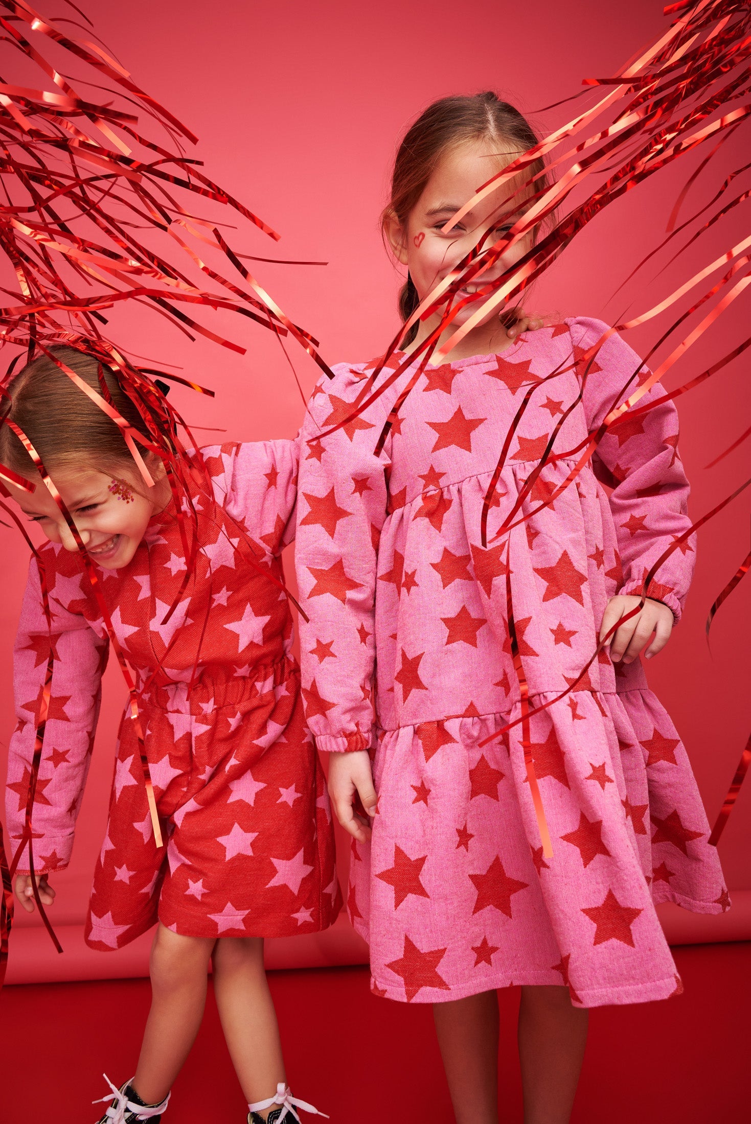 Star Loomed Three Layers Dress Kid - Pink - 1 Year