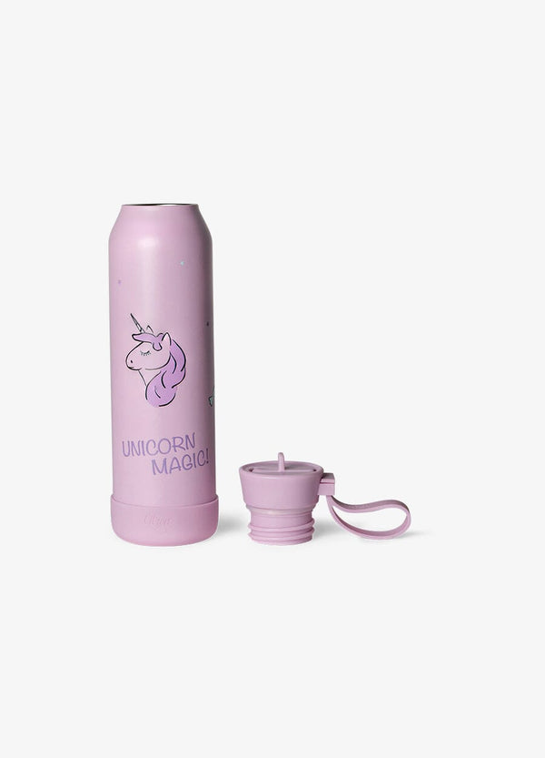 Medium Water Bottle 500Ml - Stormy Unicorn