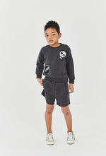 Skull Sweatshirts - Charcoal - 1 Year