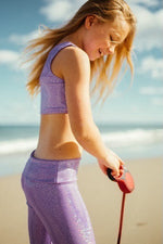 Activewear Glitter - Lilac - 14 Years