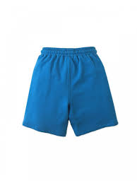 Franz Shorts W/Drawstring & Stripe Contrast - Blue