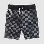 Camp Shorts - Black Check - 2 years