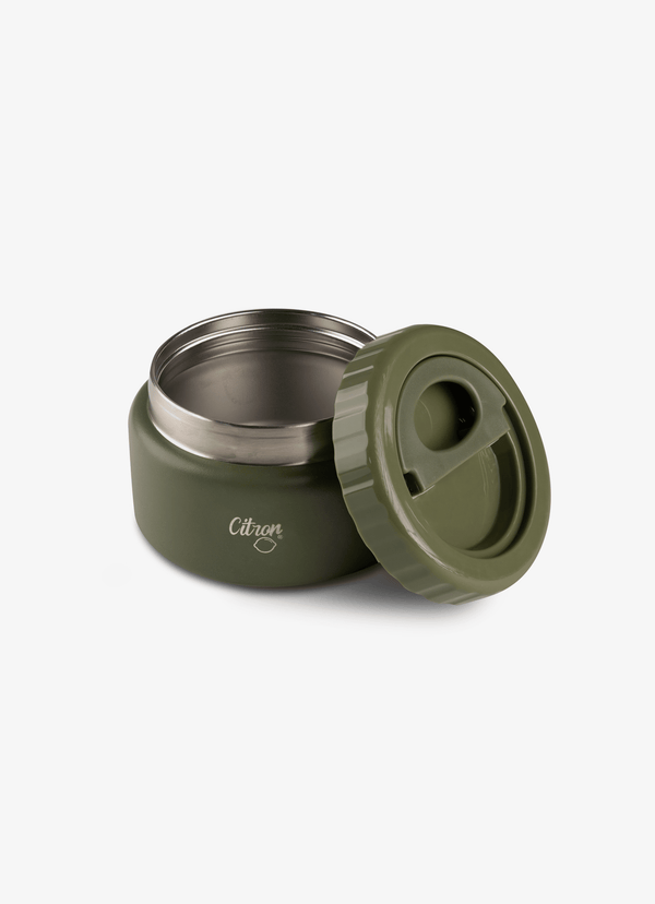 Insulated Food Jar 250Ml - Olive Green